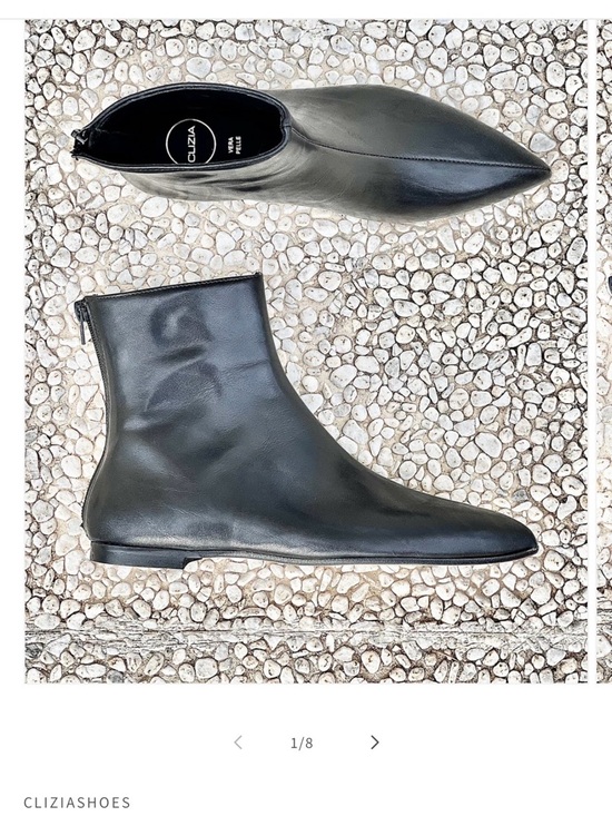 Shoes - NWOT Clizia Italian booties. Black-European size 40. Leather upper and lining.